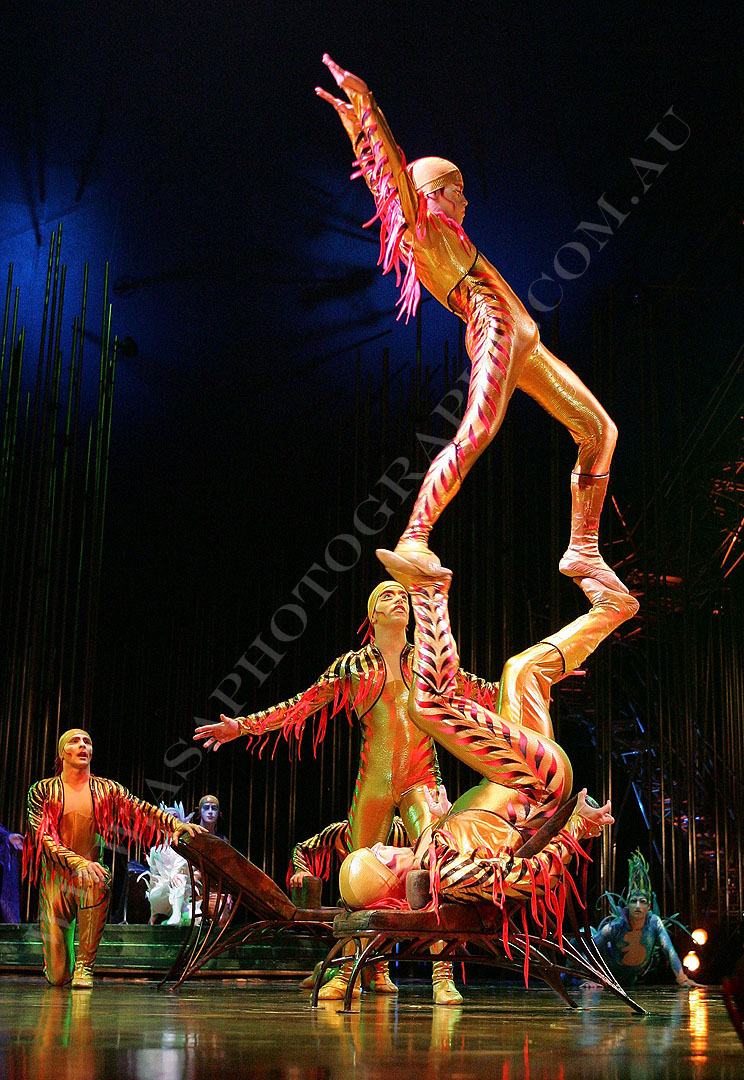 Dress Rehearsal For Cirque Du Soleils Varekai